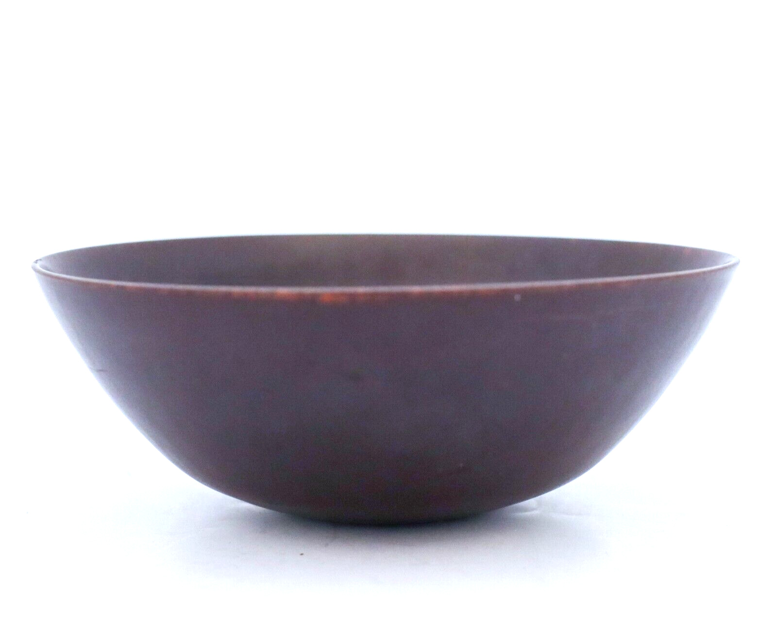 Unique Brown Bowl Carl-Harry Stålhane (Stalhane) Rörstrand Mid 20th century 1951