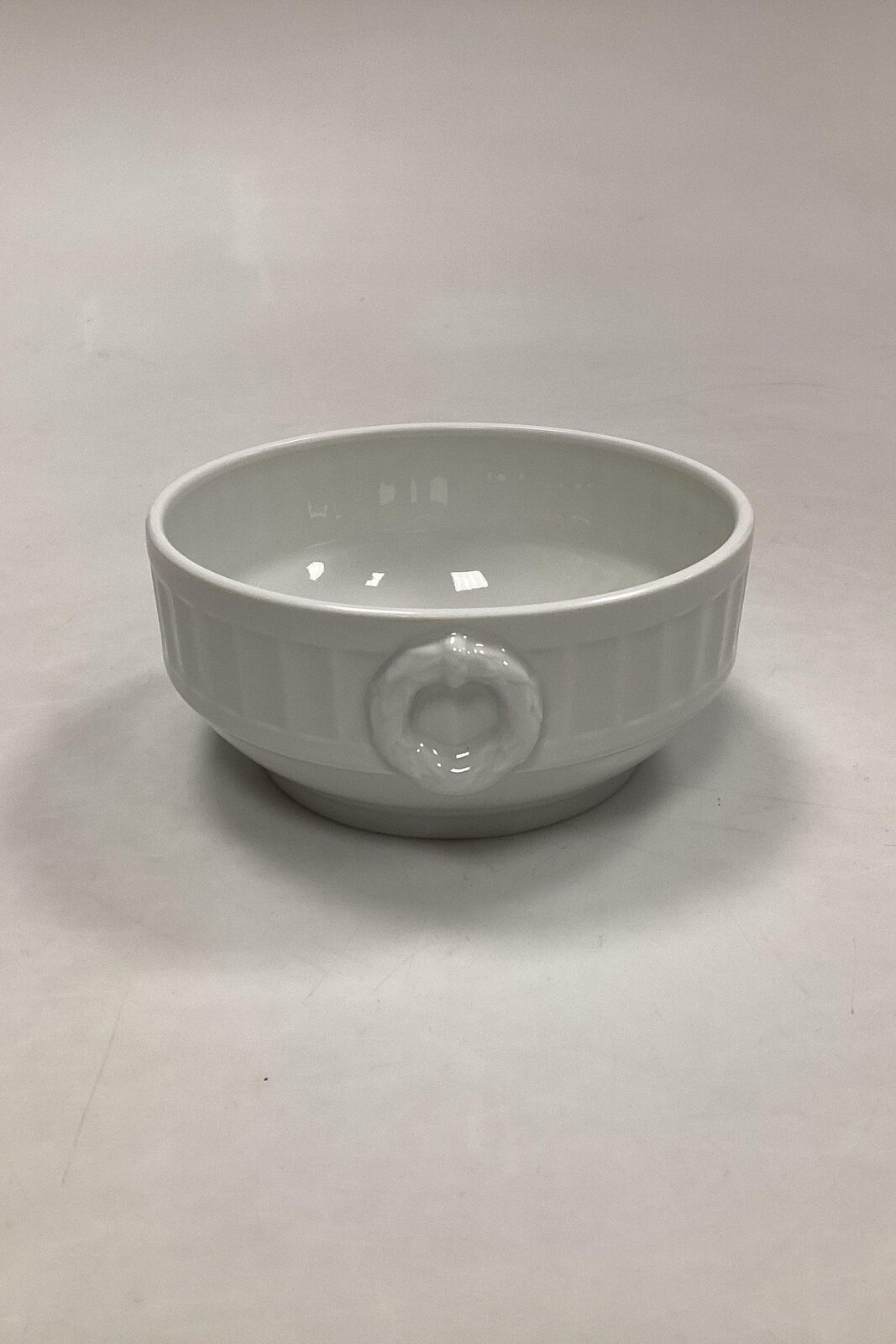 Royal Copenhagen White Fan Bowl/Terrine without Lid No 11506