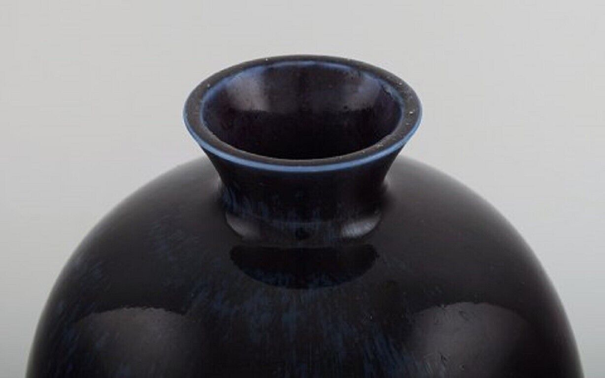 Berndt Friberg (1899-1981) for Gustavsberg Studio Vase in glazed stoneware