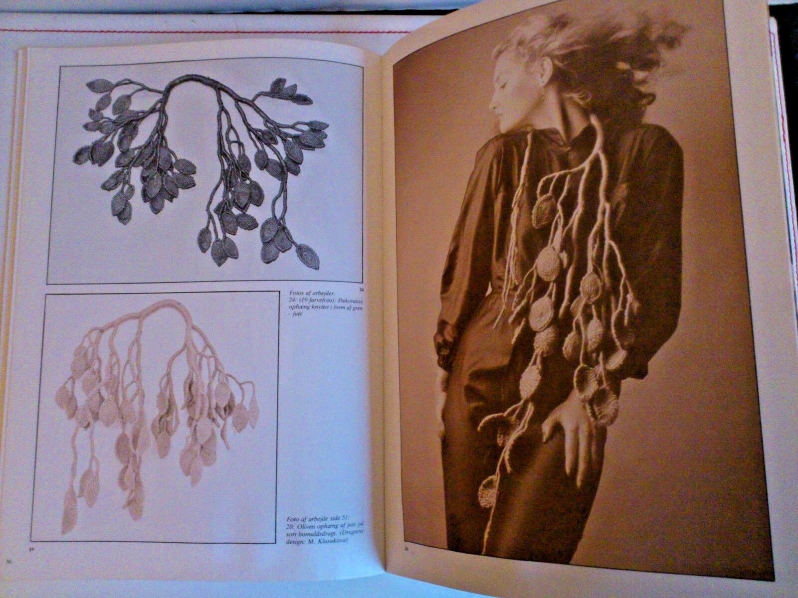 Danish Vintage book on the art of making MAKRAME Renata Madarova1990