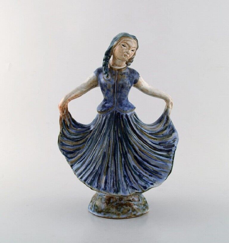 Gertrud Kudielka 1896-1984 for Hjorth (Bornholm) Dancing girl 1960's