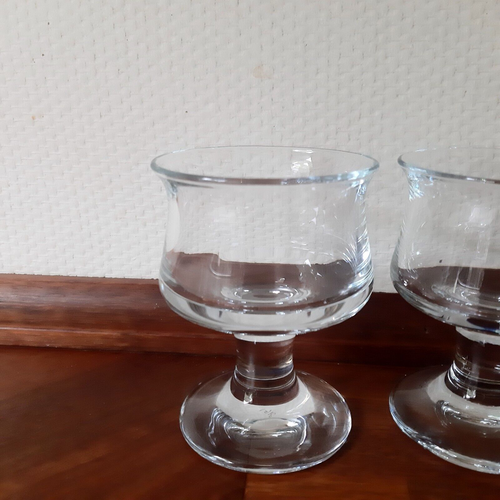 SHIP Set of 2 COCKTAIL Glasses PER LUTKEN HOLMEGAARD Signed