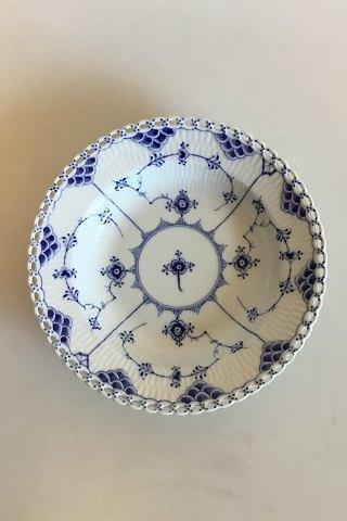 Royal Copenhagen Blue Fluted Full Lace Deep Plate No 1170