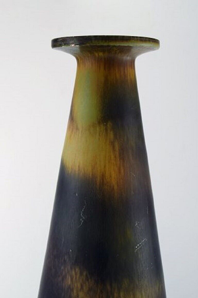 Huge Rörstrand floor vase in ceramics by Gunnar Nylund