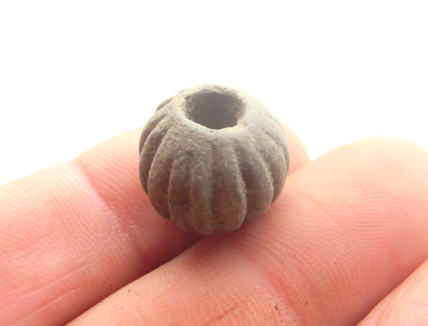 💥 ancient Celtic proto money currency bronze pre coin age BEAD Danube region