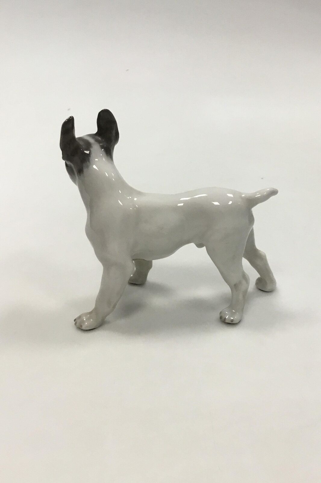 Royal Copenhagen figurine of Boston terrier No 1457