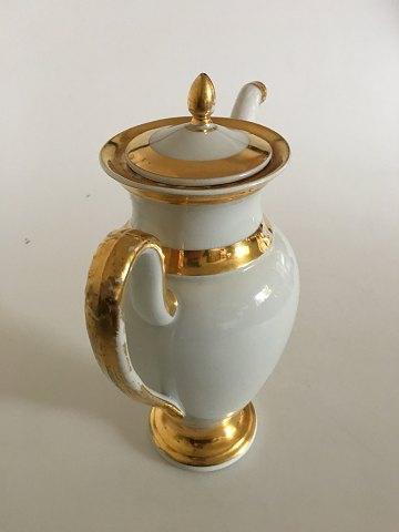 Royal Copenhagen Empire Coffee Pot from 1820-1850