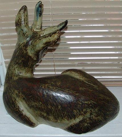 Royal Copenhagen Figurine of a Deer by Karl Larsen No 20903