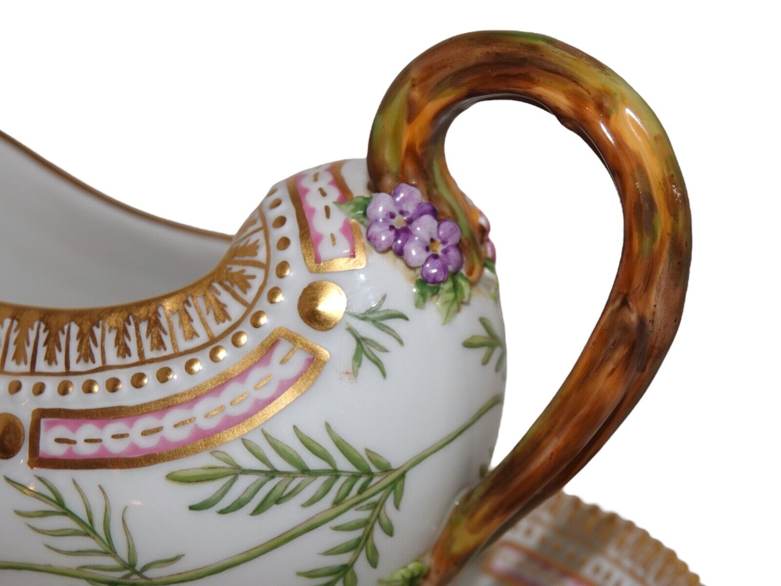 Royal Copenhagen Flora Danica gravy boat