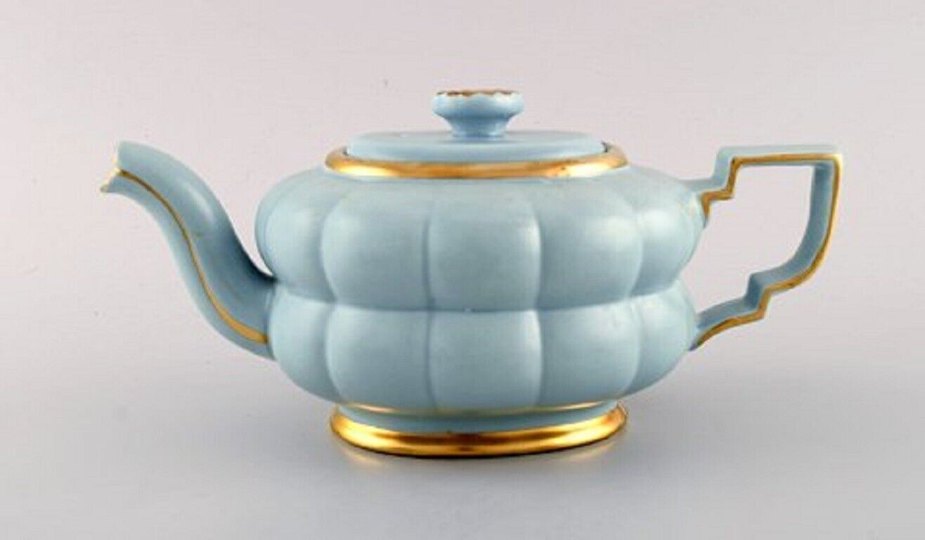 Arthur Percy for Upsala-Ekeby / Gefle Complete Art Deco Grand tea service