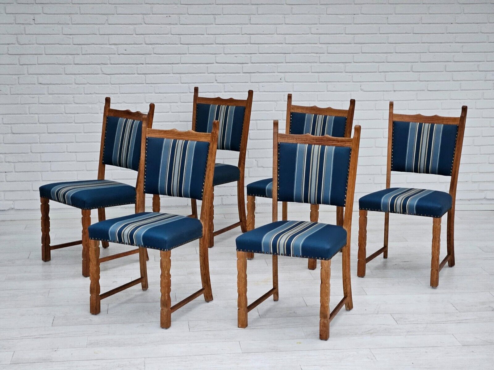 1970s set of Danish dinning chairs original good condition