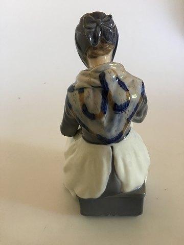 Royal Copenhagen Figurine of Woman with Cloth No 1317