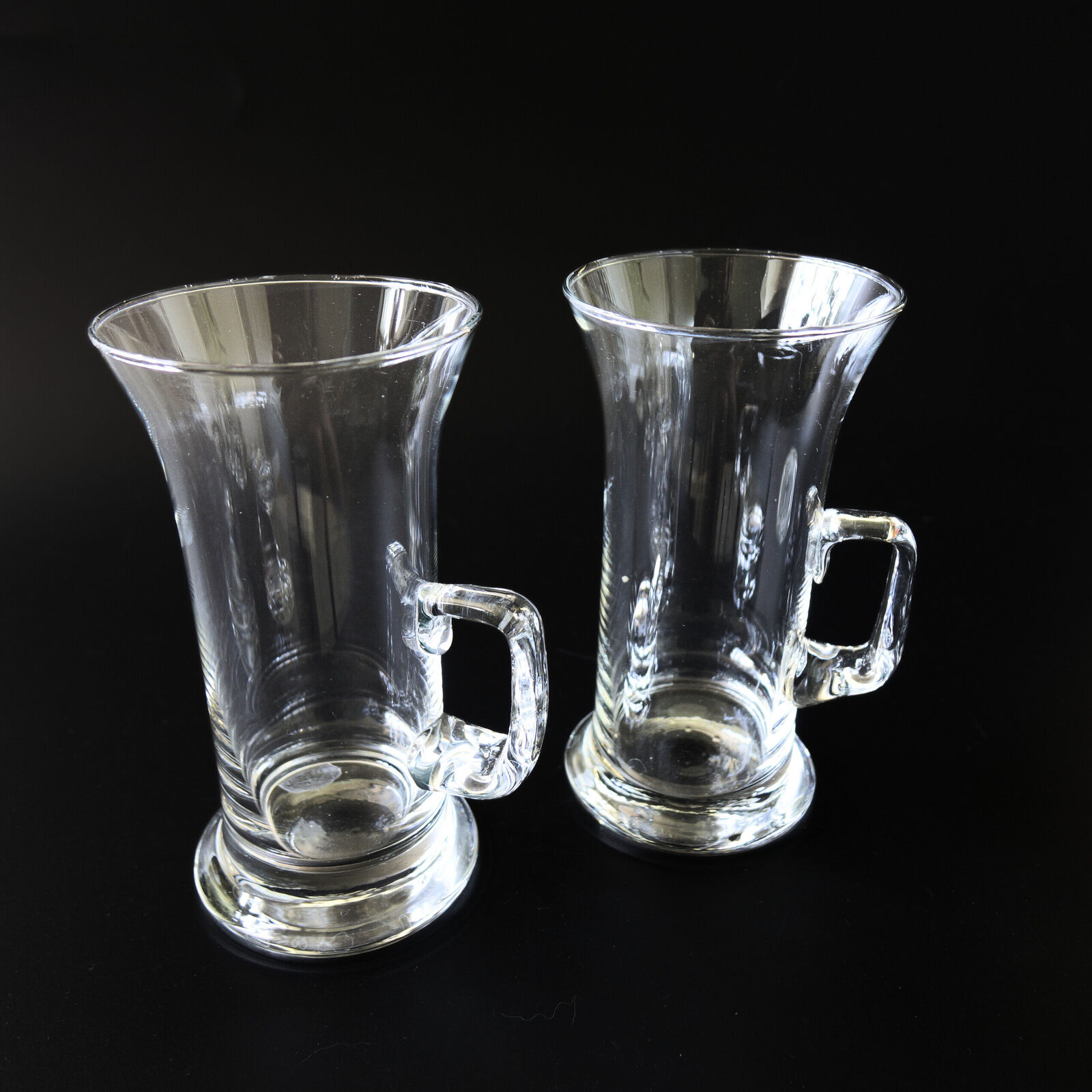 Vintage retro Irish coffee glass in crystal from Bodum Denmark mid-century