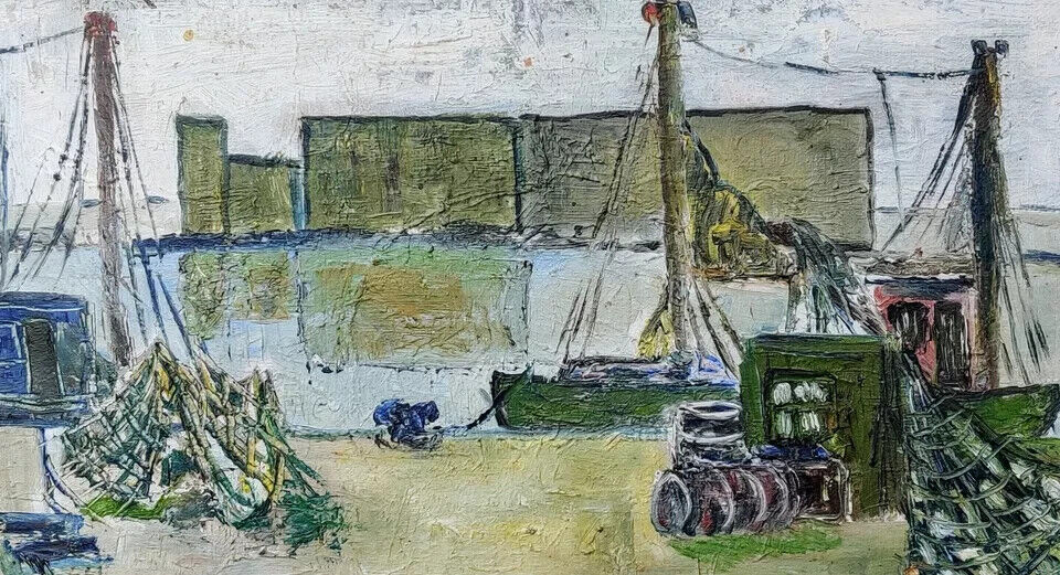 Jörgen Wiberg (attributed) (1913-1993): FISCHERHAFEN