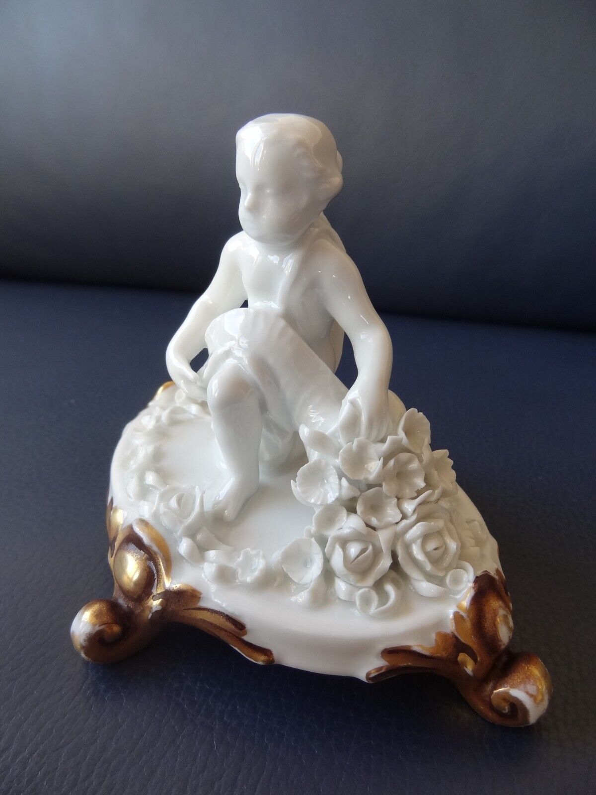 Rosenthal Rare Porcelain Figure Girls with Horn 1919-1935