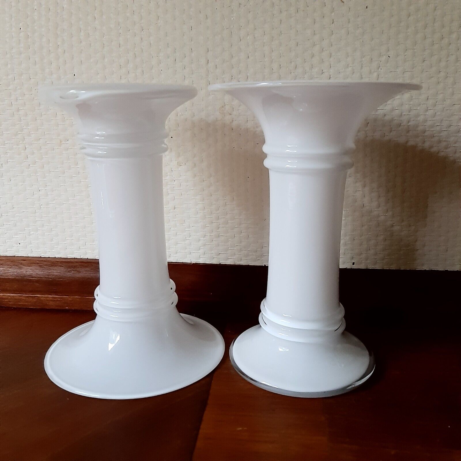 2 Reversable Vases / Candle Sticks MB serie MICHAEL BANG for FYENS - HOLMEGAARD