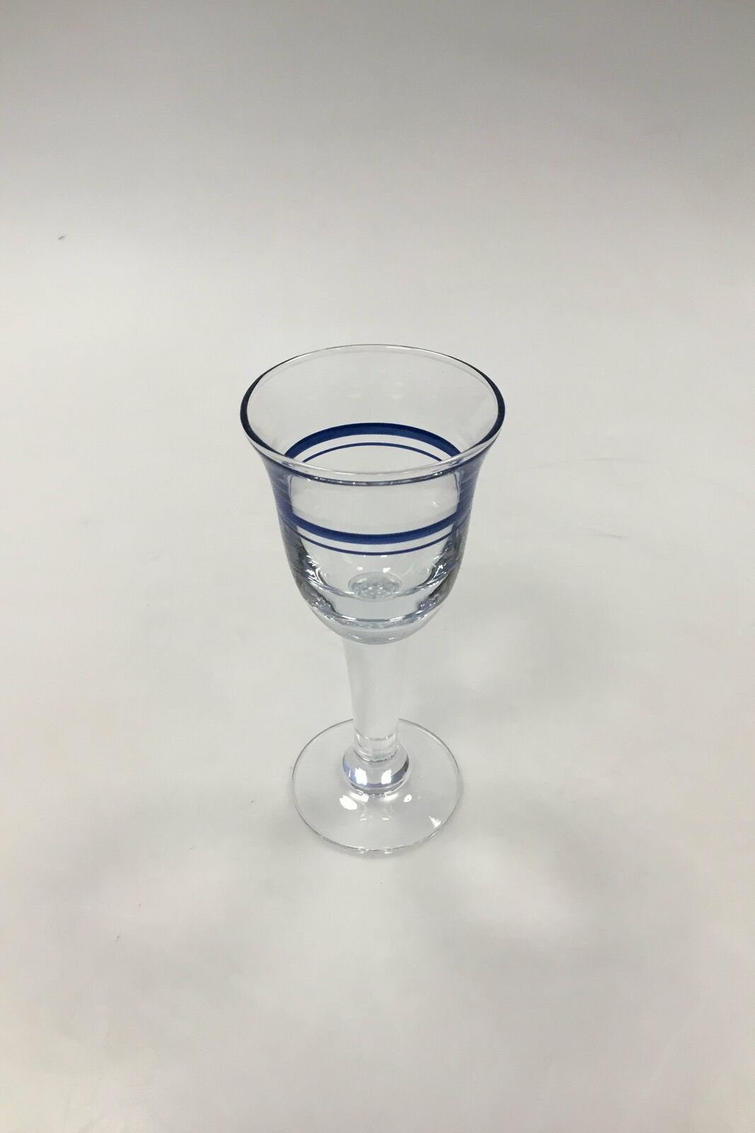 Blue Bell Port wine glass Holmegaard