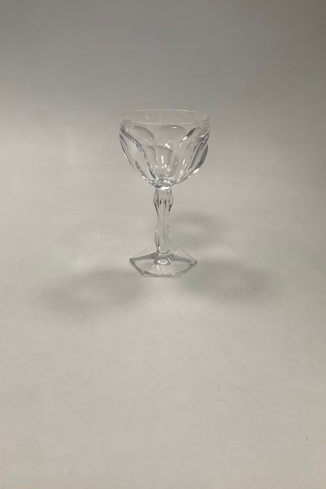 Holmegaard / Val Saint Lambert Haakon Red Wine Glass