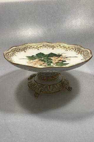 Royal Copenhagen Flora Danica Pedistal Bowl Antique