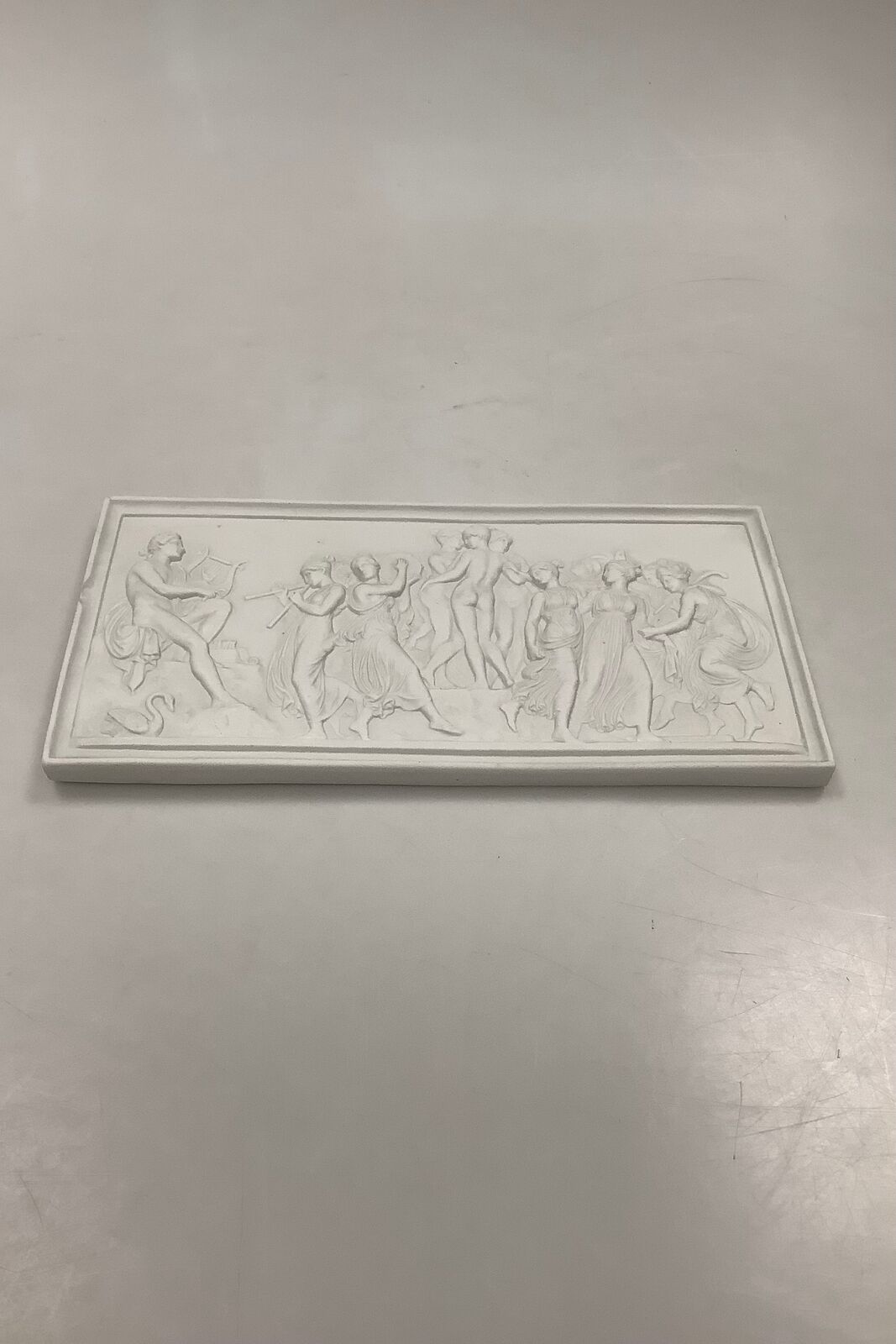 Bing and Grondahl Bisquit "Dance of the Muses on Helicon" Copy of relief