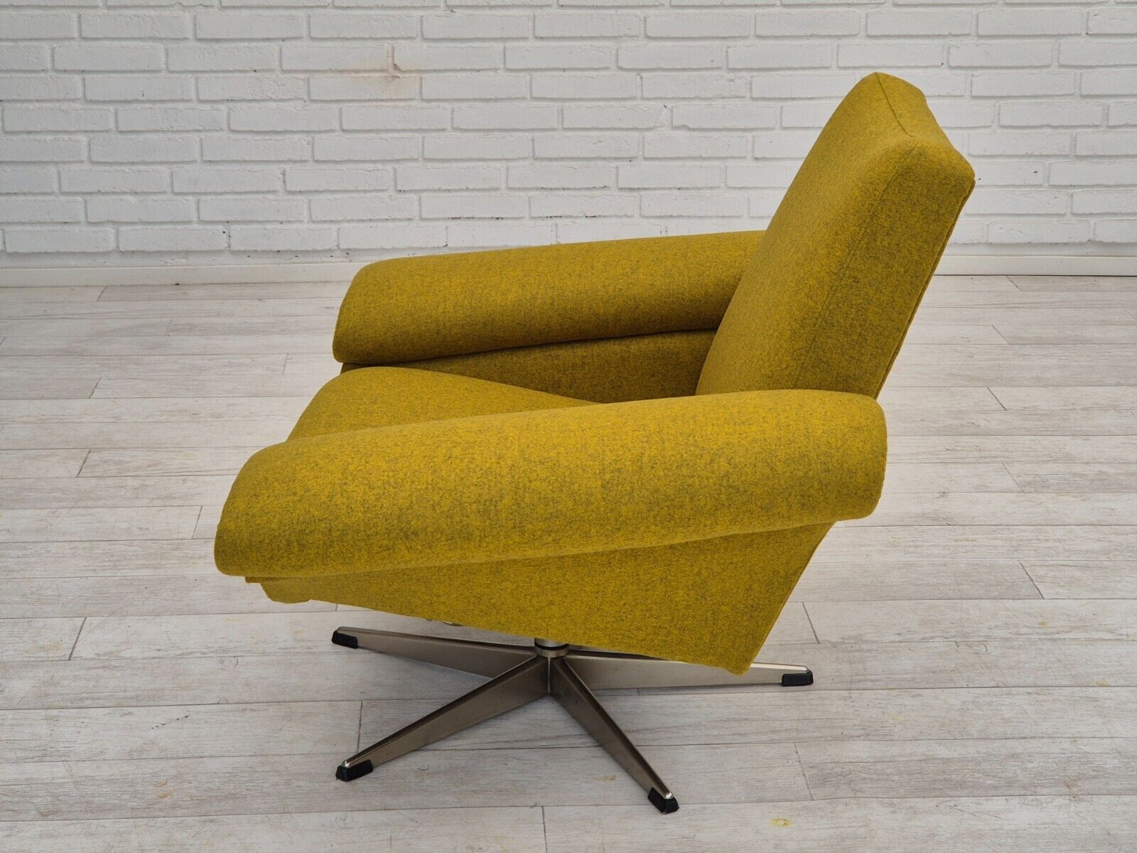 1960s Danish design by Johannes Andersen completely reupholstered armchair