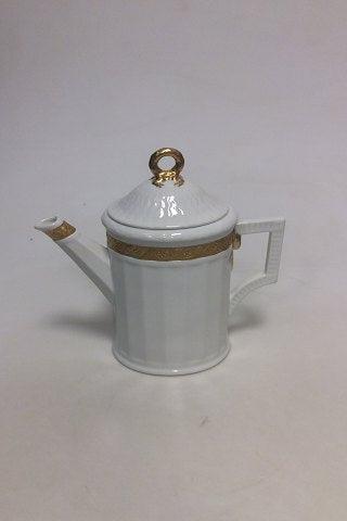 Royal Copenhagen Gold Fan Coffee Pot No 11553