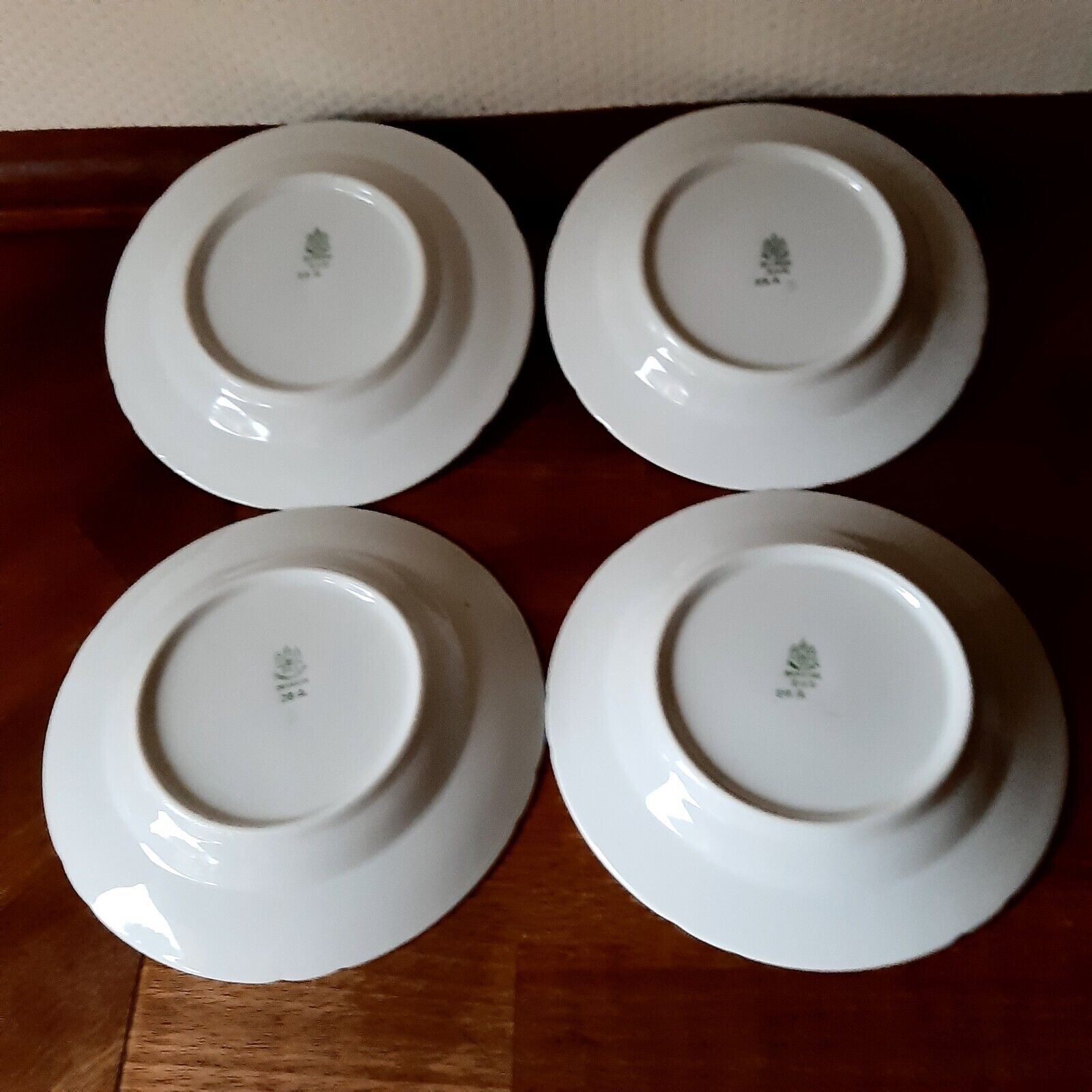 4 x Plates 155 cm SEAGULL no gold # 28A Bing  Grondahl Royal Copenhagen Fact 2