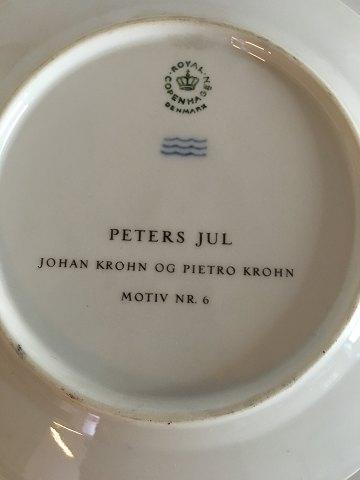 Royal Copenhagen Peter's Christmas Plate Motive No 6