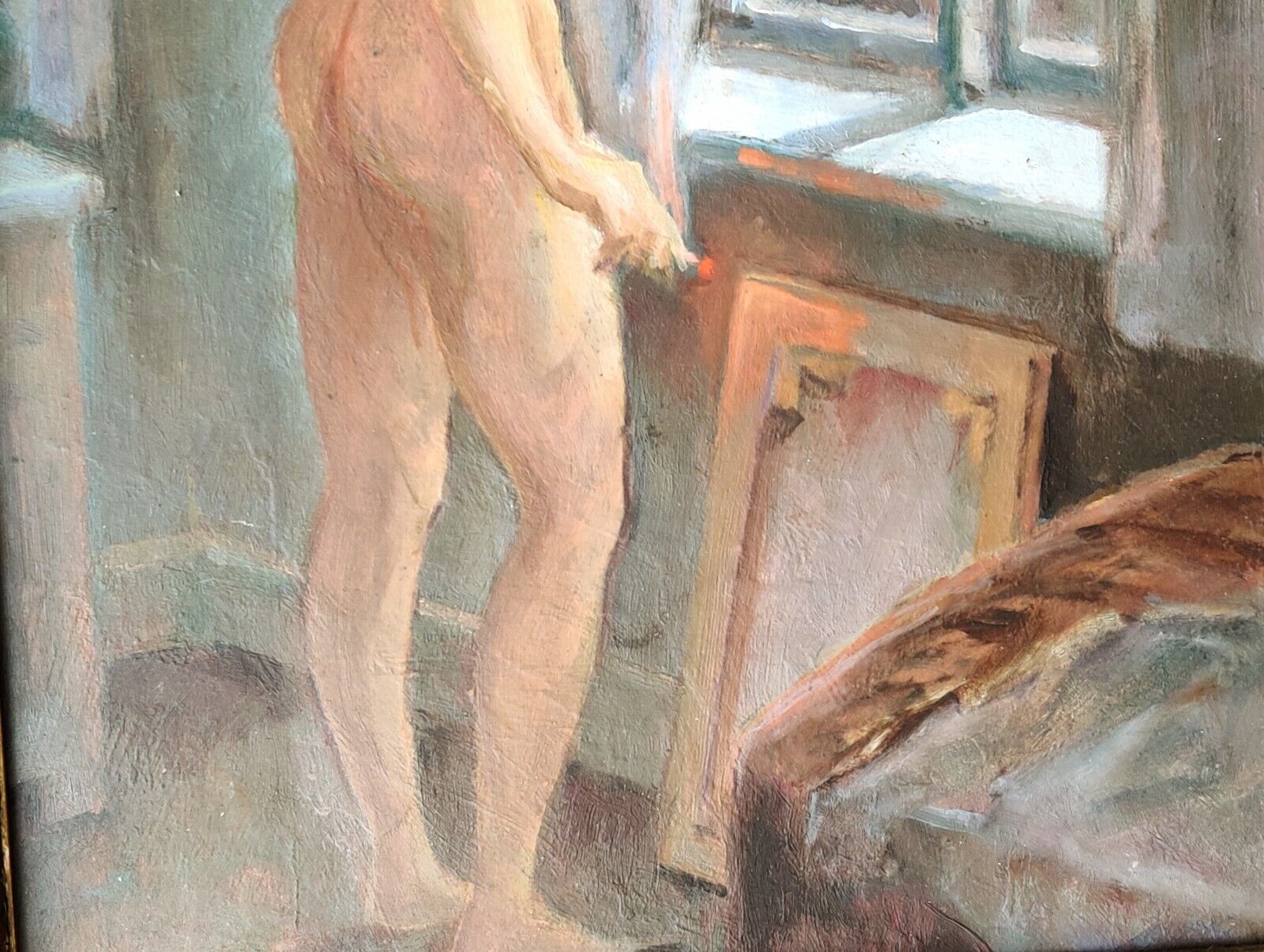 Georg Sønderlund Hansen (1908-1992): MODEL STUDY low shipping!