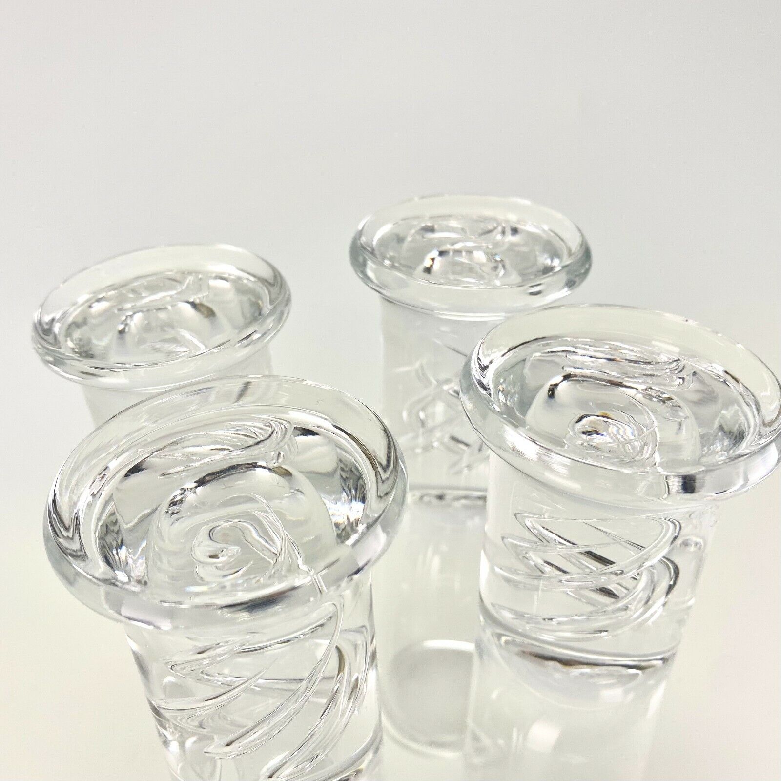 4pcs Vintage Holmegaard High Life Wine Glasses Per Lutken Danish Design 1970s