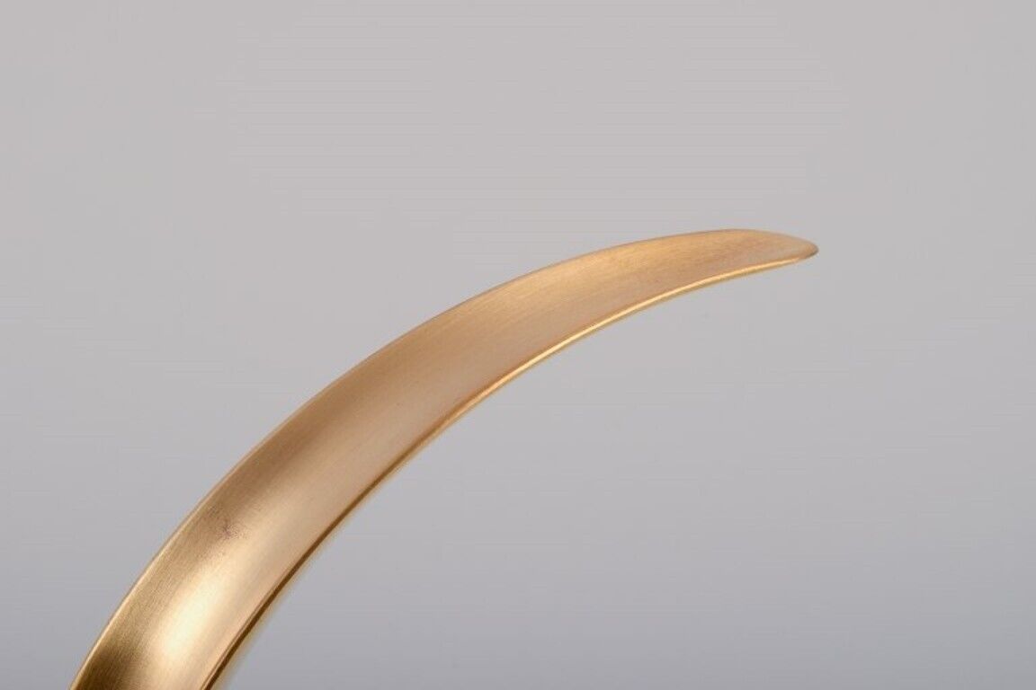 Ivar Ålenius Björk Liljan candle holder in brass Swedish design 21st C