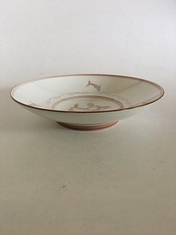 Bing  Grondahl Unique Bowl by Ove Larsen with Mermaid Motif