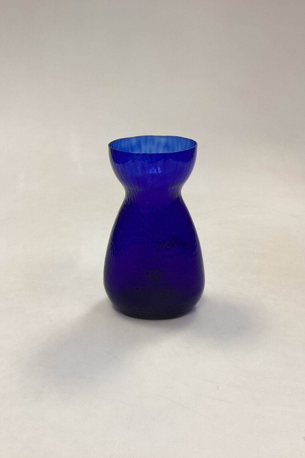 Cobalt blue Hyacinth glass Holmegaard / Kastrup