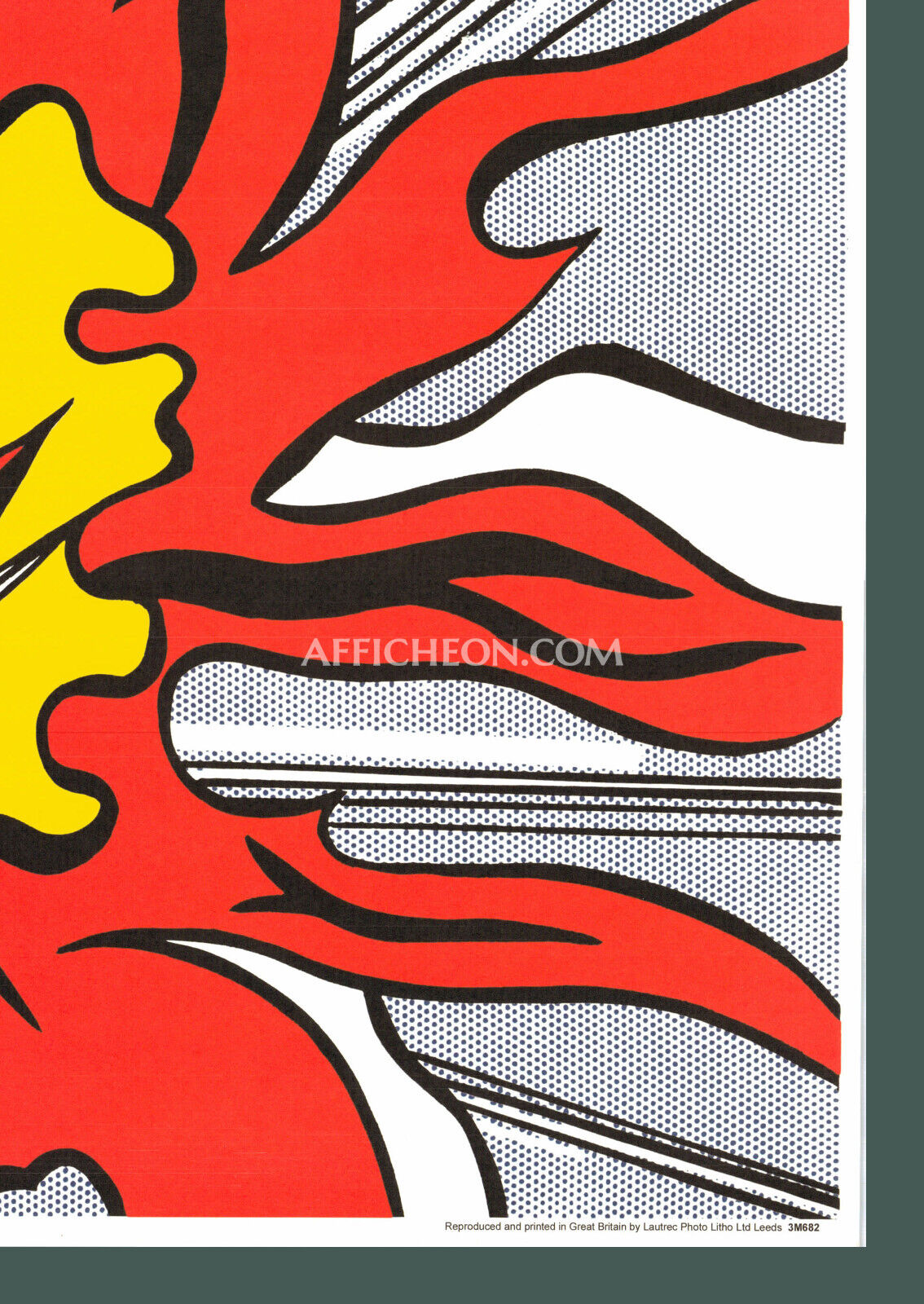 Roy Lichtenstein 'WHAAM!' 1986 Original Exhibition Poster Print Set