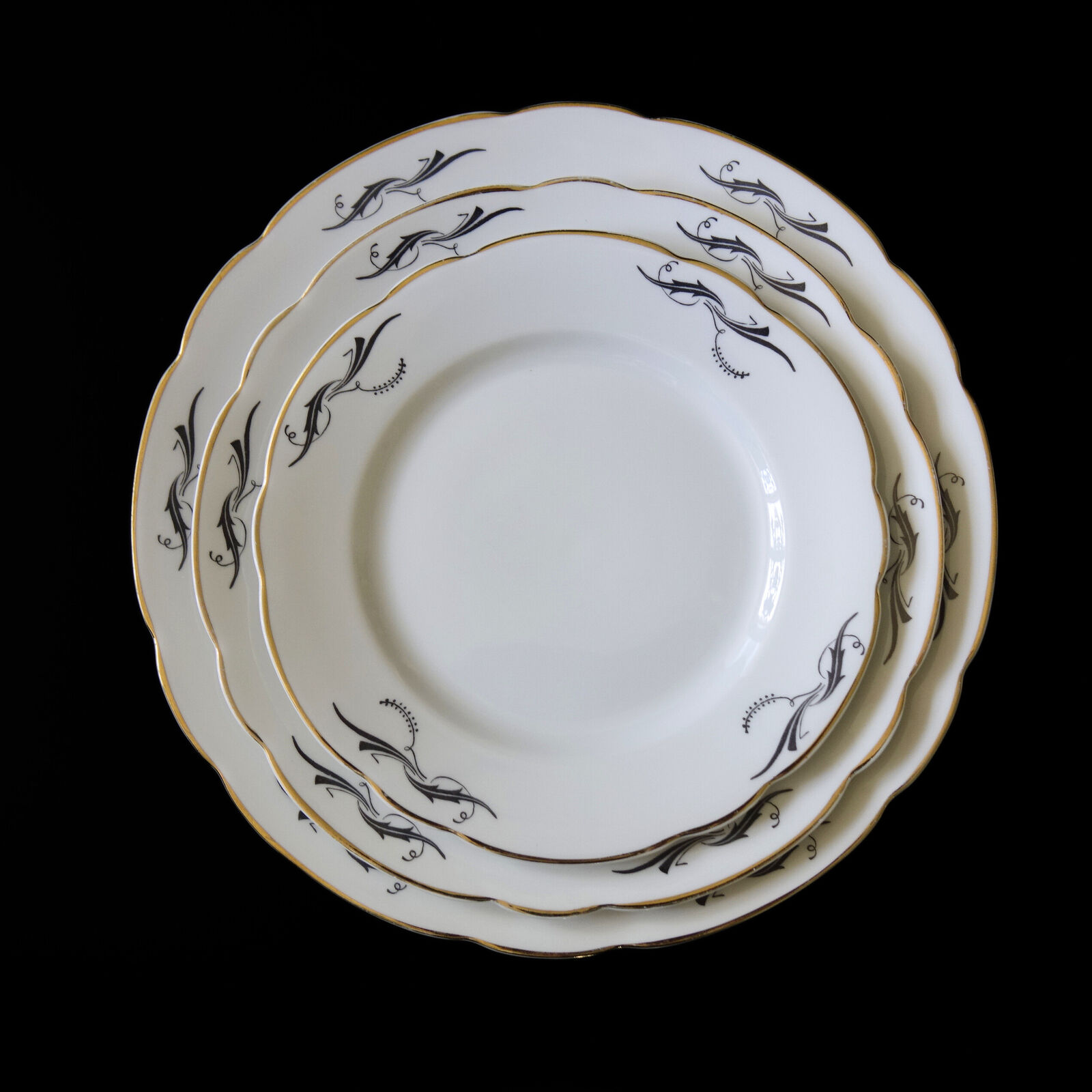 Vintage dining table ware "Mona" from HACKEFORS Small plate