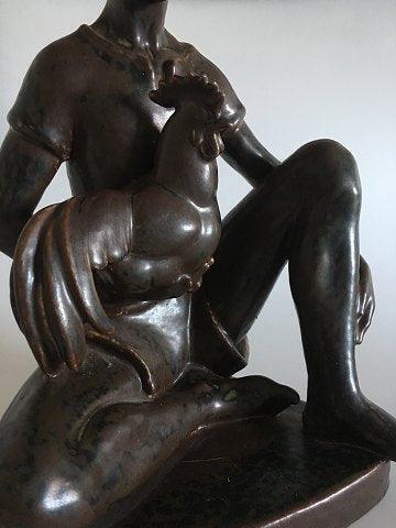 Royal Copenhagen Stoneware Johannes Hedegaard Figurine No 20885