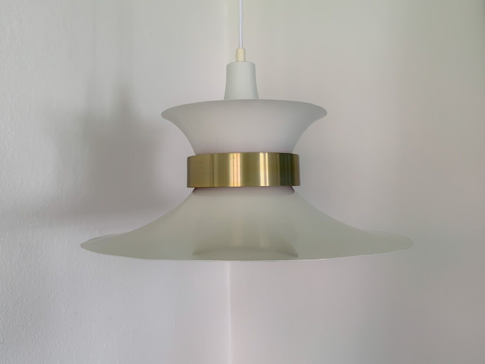 Vintage Mid-Century Modern Danish Pendant Lamp by Bent Nordsted for Lyskaer