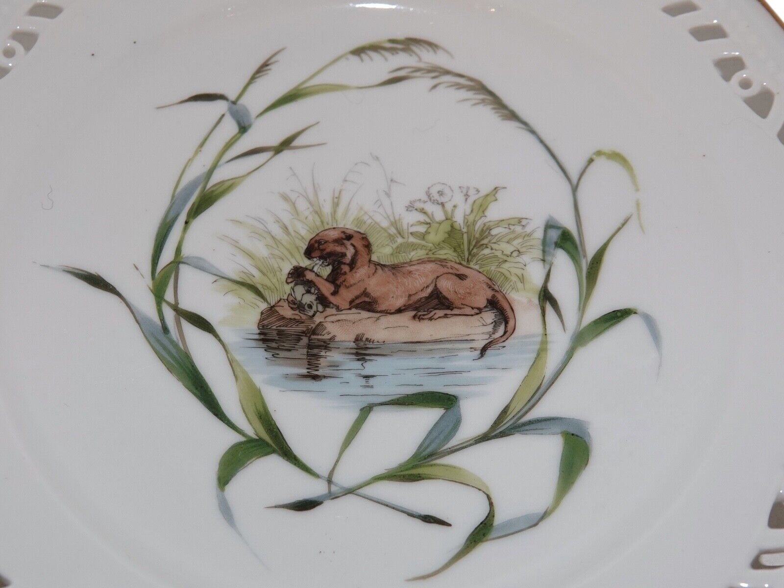 ROYAL COPENHAGEN Flora Danica Luncheon plate - Antique