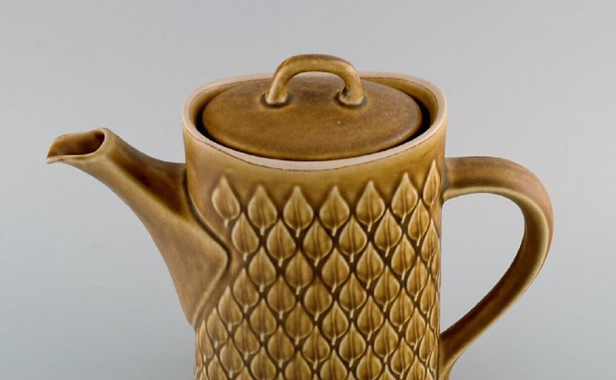 Jens H Quistgaard (1919-2008) for Bing  Grøndahl Relief coffee pot