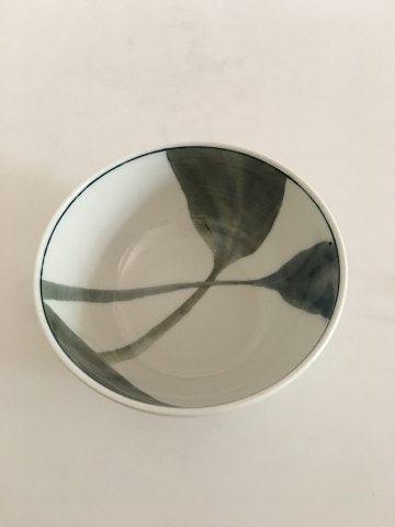 Royal Copenhagen Bowl with Green Leaf Motif by Andy CT ?