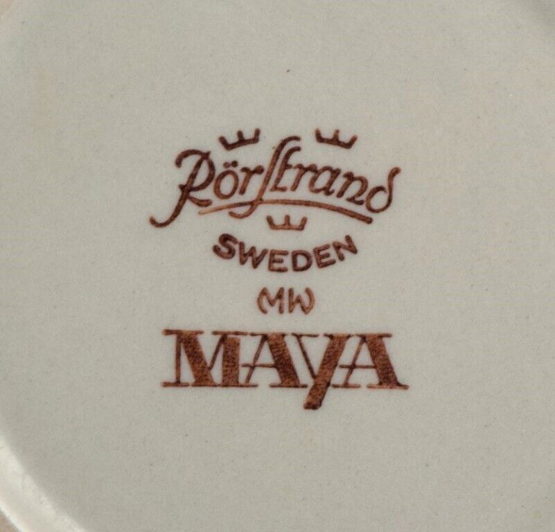 Marianne Westman for Rörstrand "Maya" teapot and creamer in ceramic