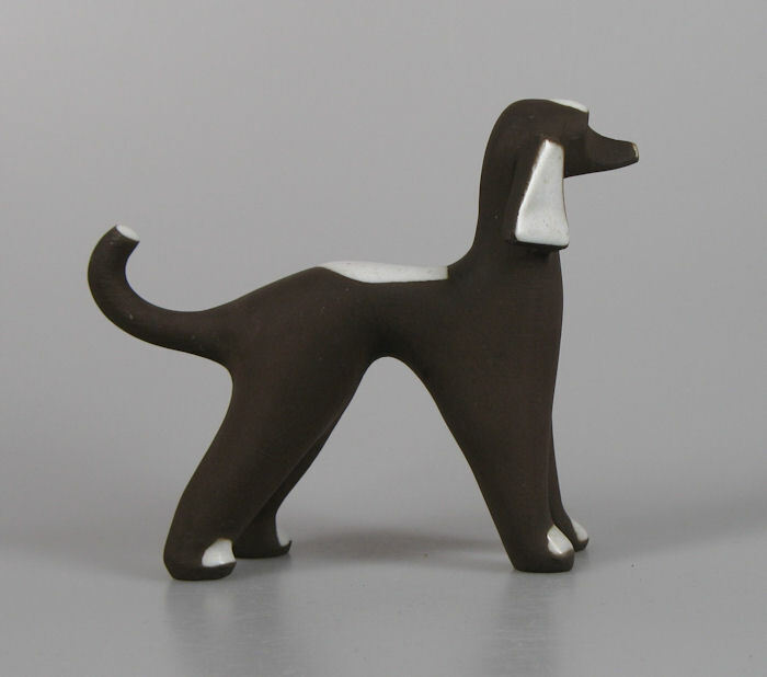 Big Beautiful Jaap Ravelli Ceramic Afghan Dog 1955