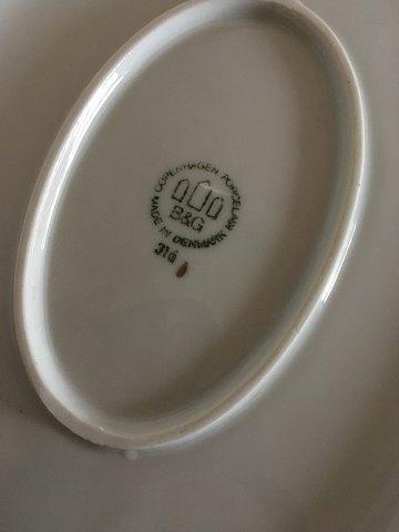 "Klitrose" Bing  Grondahl Oval Serving Platter No 316