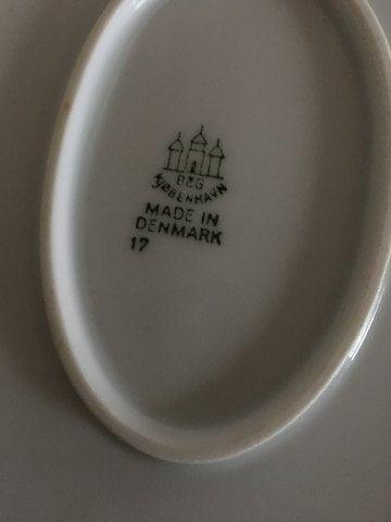 Bing  Grondahl Dumas Oval Tray No 17 with Flat Border