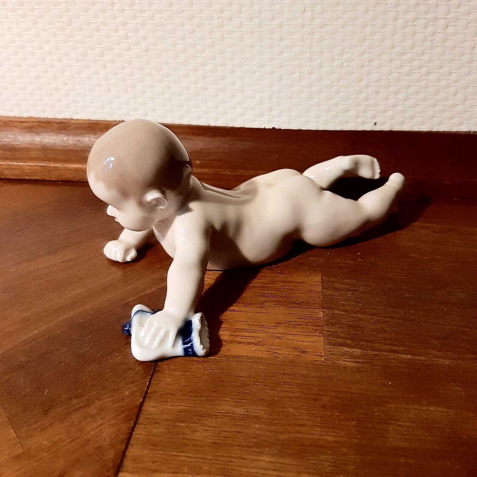 Child Crawling # 1739 by Ada Bonfils for ROYAL COPENHAGEN 1928-35 Fact 1st