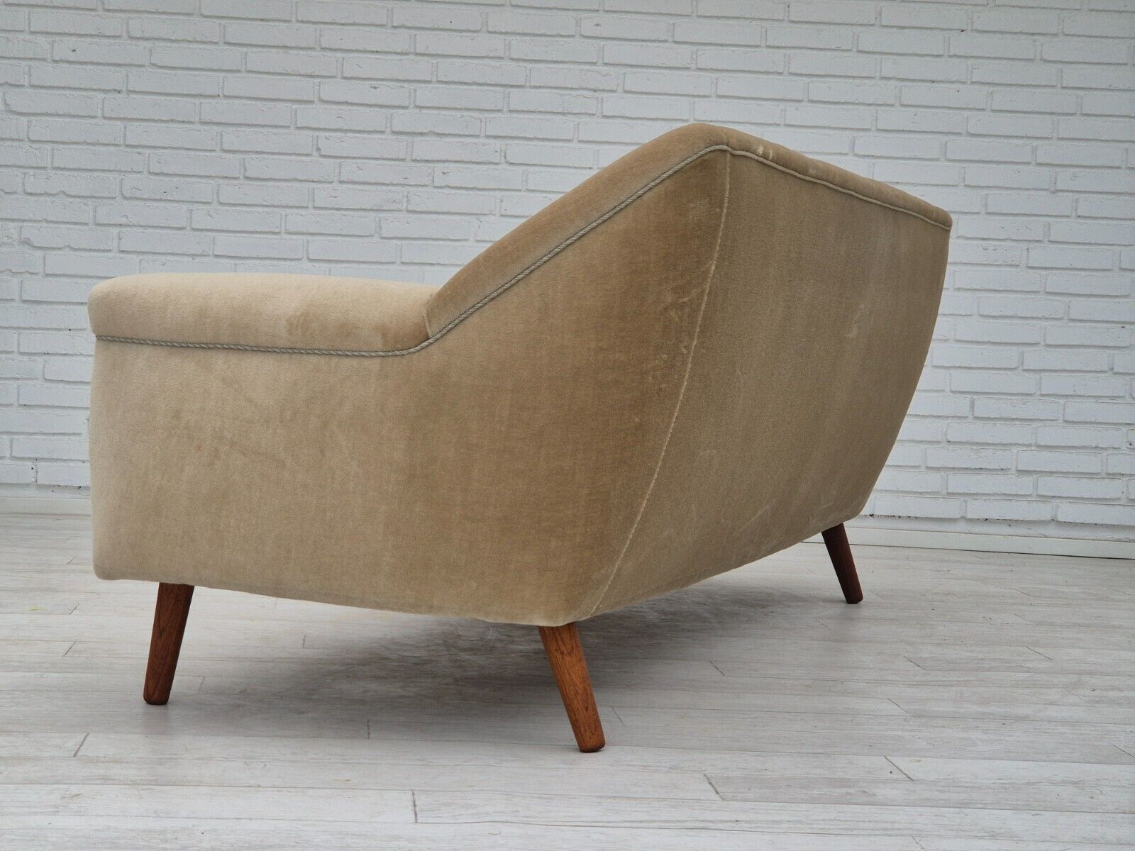 1960s Danish design by Kurt Østervig for Rolschau Møbler 3 seater sofa