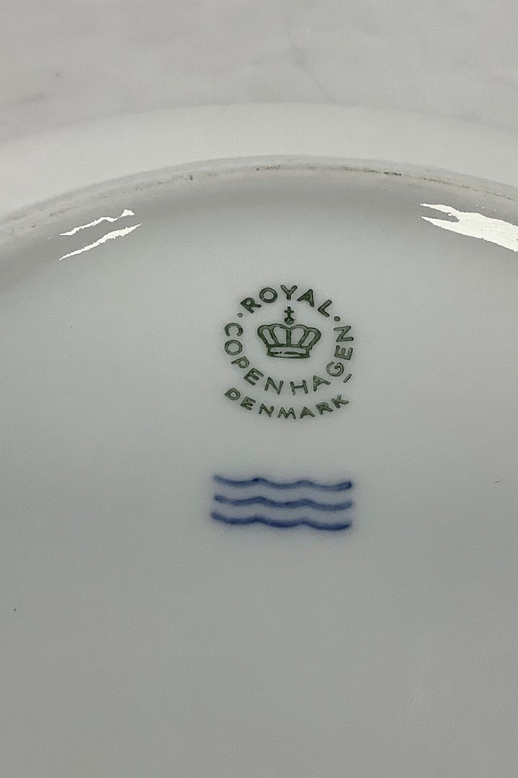 Royal Copenhagen White Porcelain Dinner plate