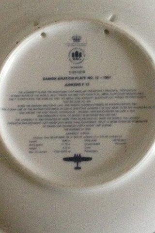 Bing & Grondahl SAS Aviation Plate No 12 1987