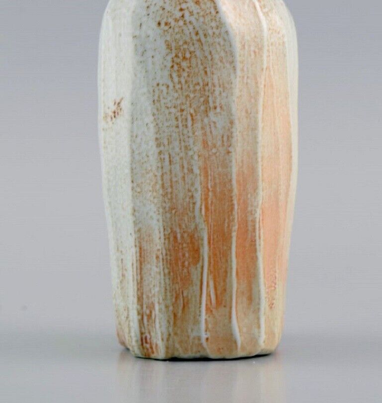 Danish studio ceramicist Unique vase in glazed stoneware Late 20th C