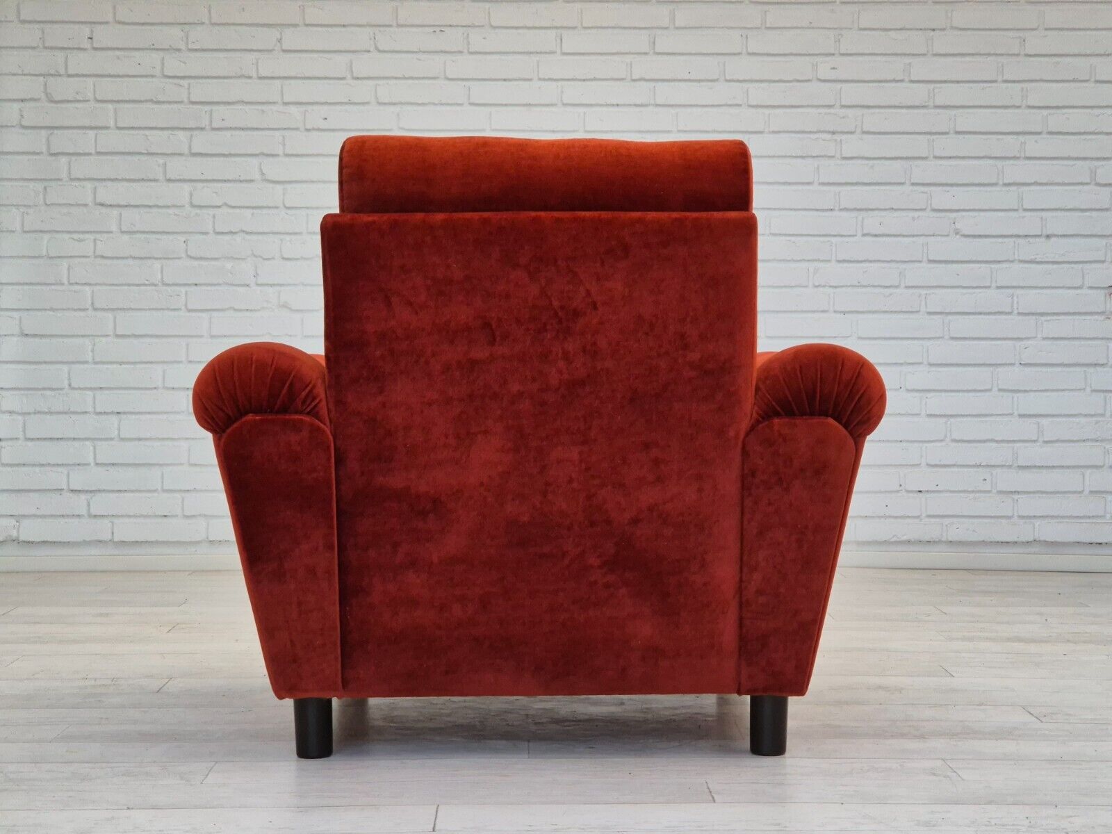 1980s Danish relax armchair in original very good condition velour